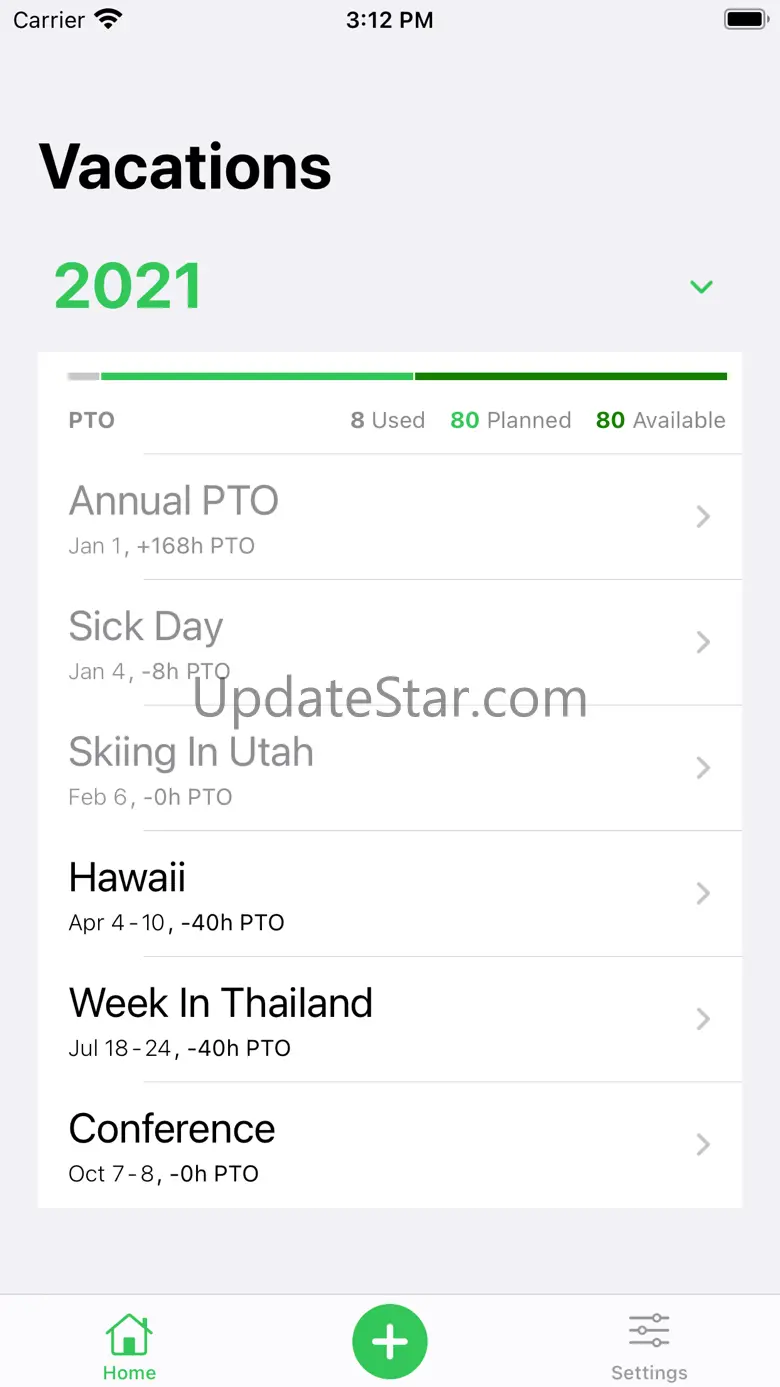Vacation Planner & PTO Tracker 2.1