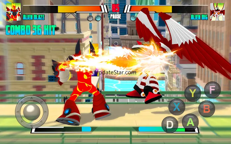 Hero Alien Fight Battle Force 9.0