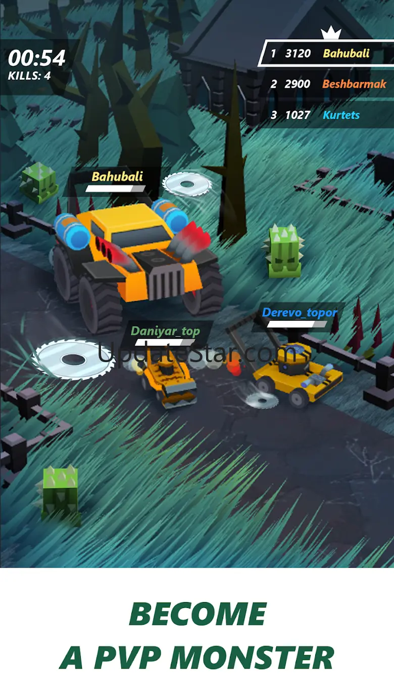 Grass mow.io - survive hamster 6.0