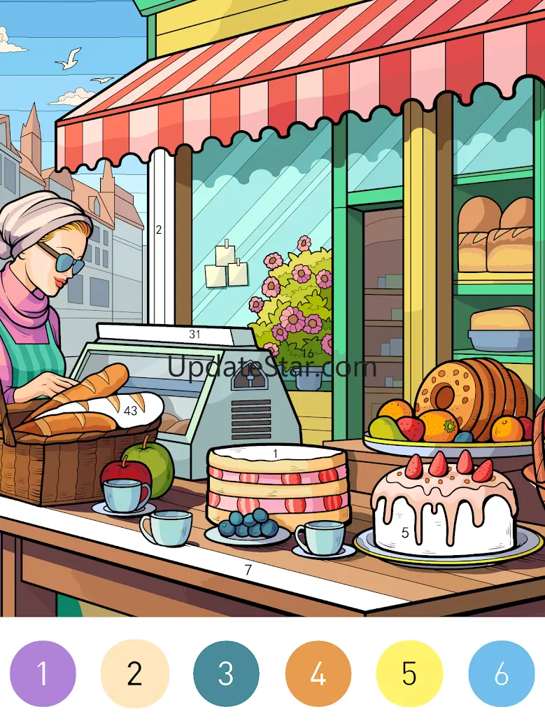 Granny Color By Number Game 1.1.7