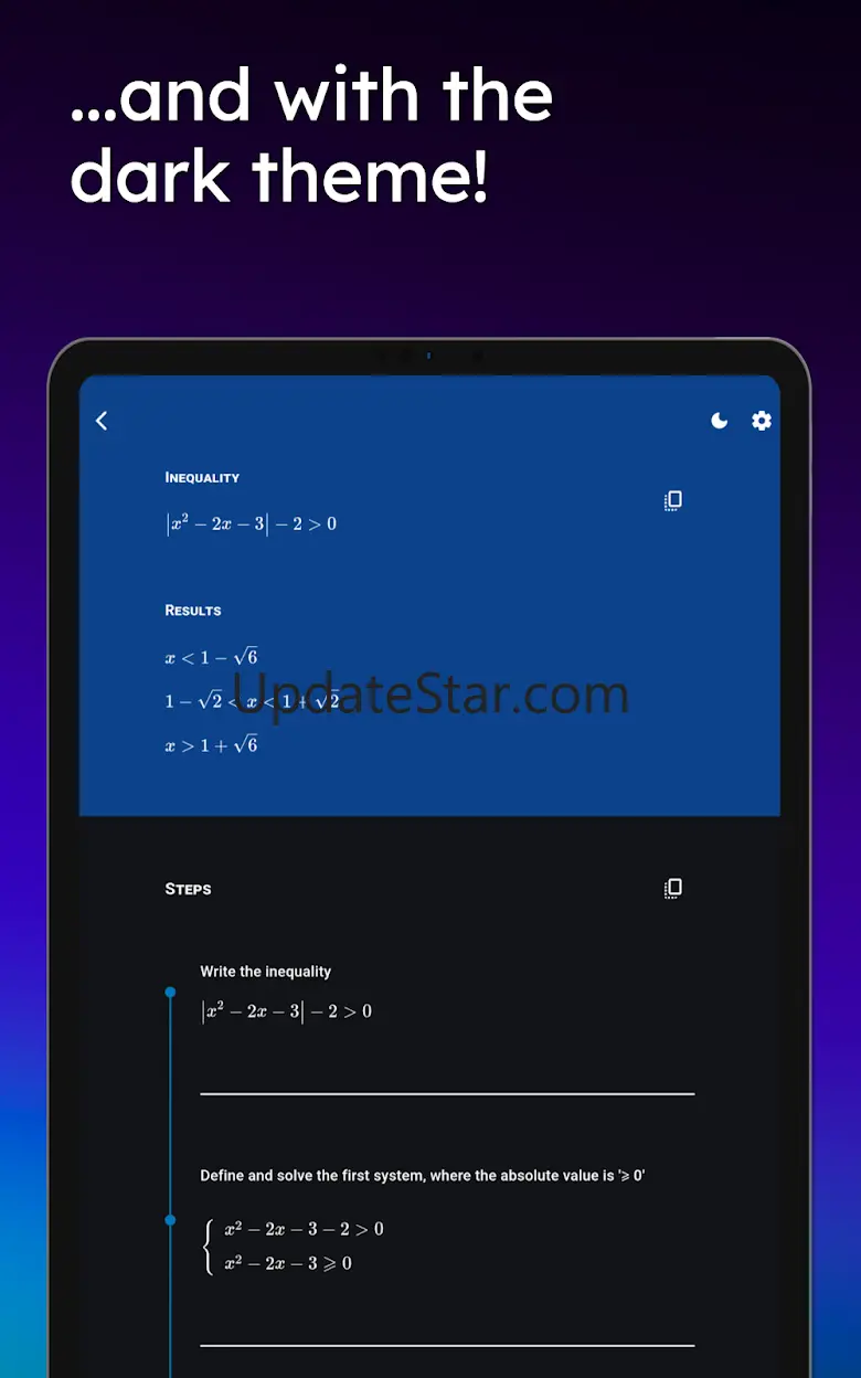 Solve inequalities 5.0.2