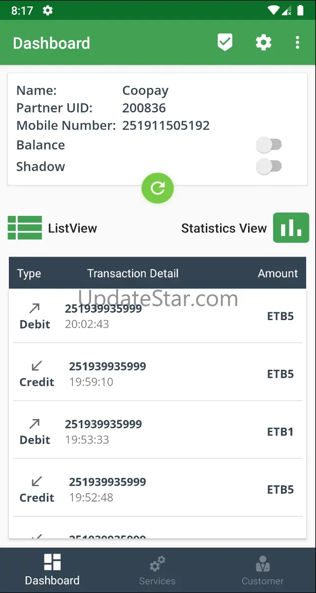 Ebirr Agent 1.15.0