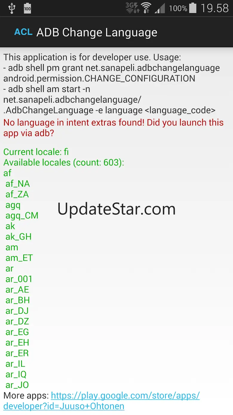 ADB Change Language 0.80