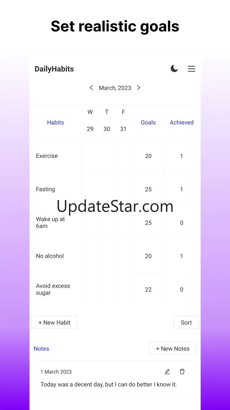 DailyHabits: Build Good Habits 1.0
