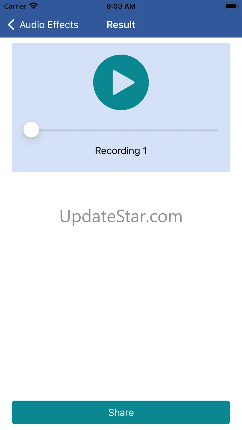 Voice Recorder Audio Effects 1.0