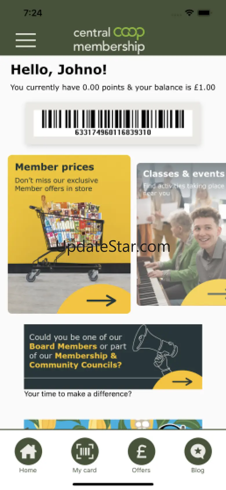 Central Co-op Membership 1.6.15