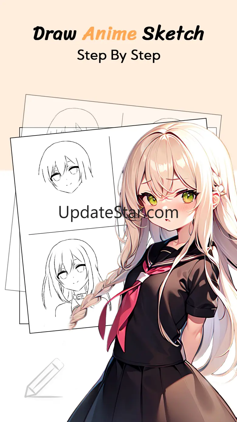 Learn How to Draw Anime Sketch 1.0