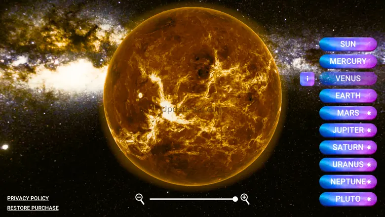 Solar System Planets: 3D Space 2.0.0