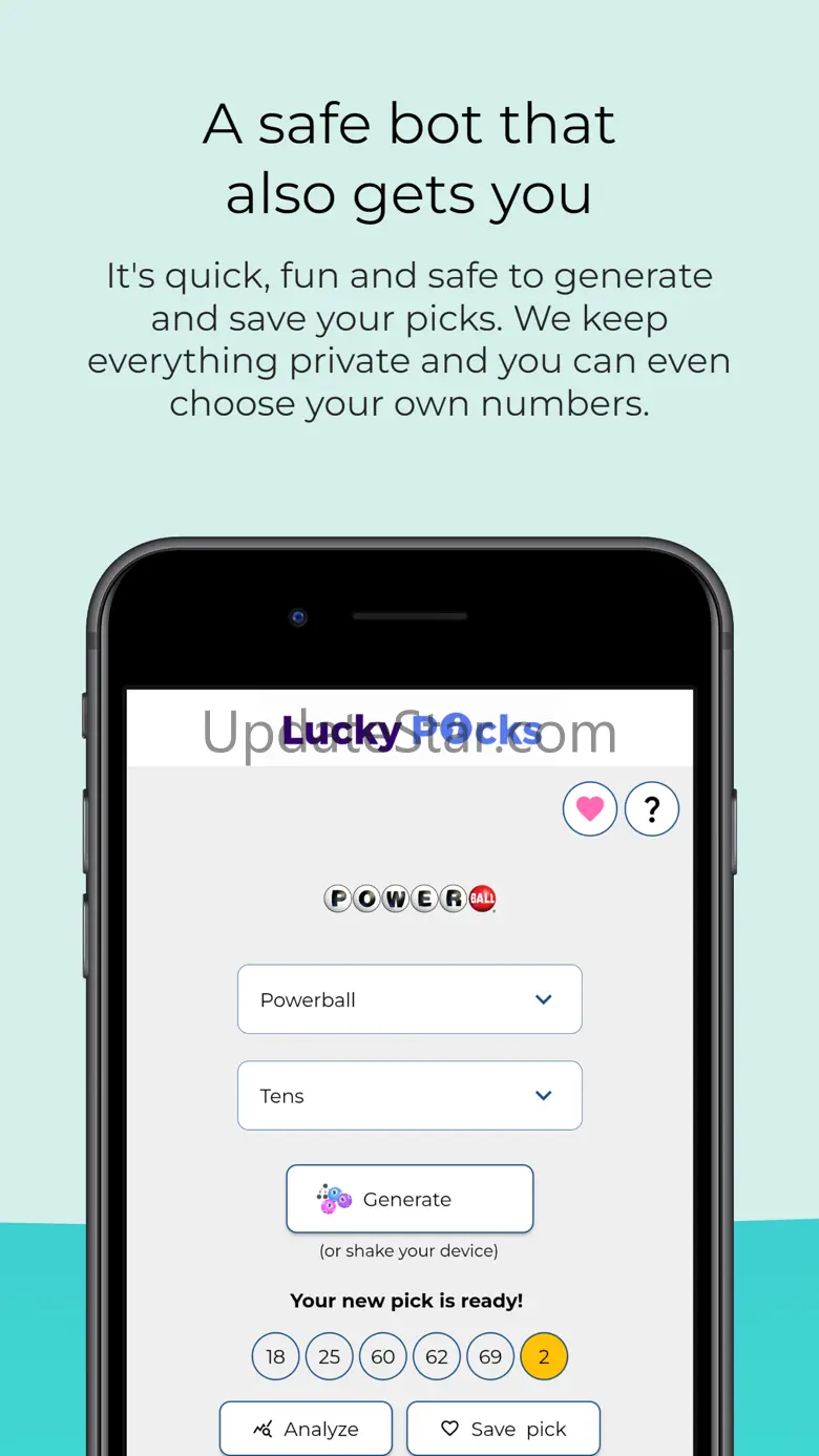 Lucky Picks - Lottery Numbers 1.5.2