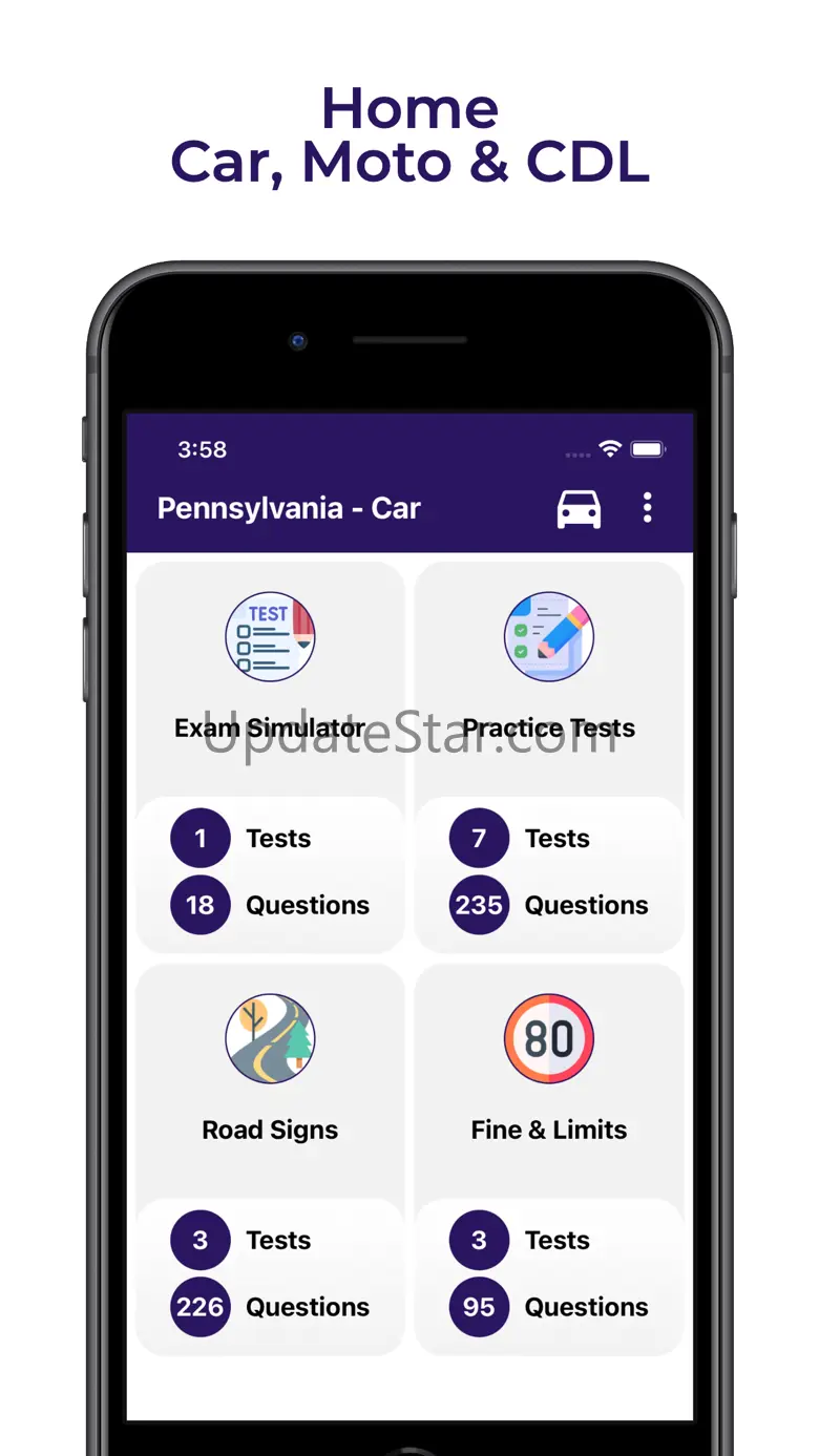 PennDOT PA DMV Practice Test 2.0