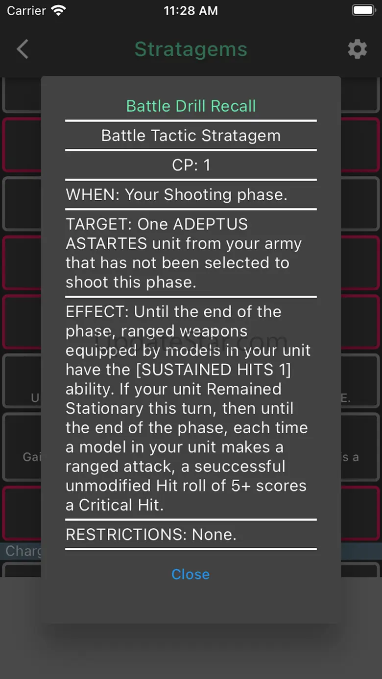 WH Stratagems 1.7.8