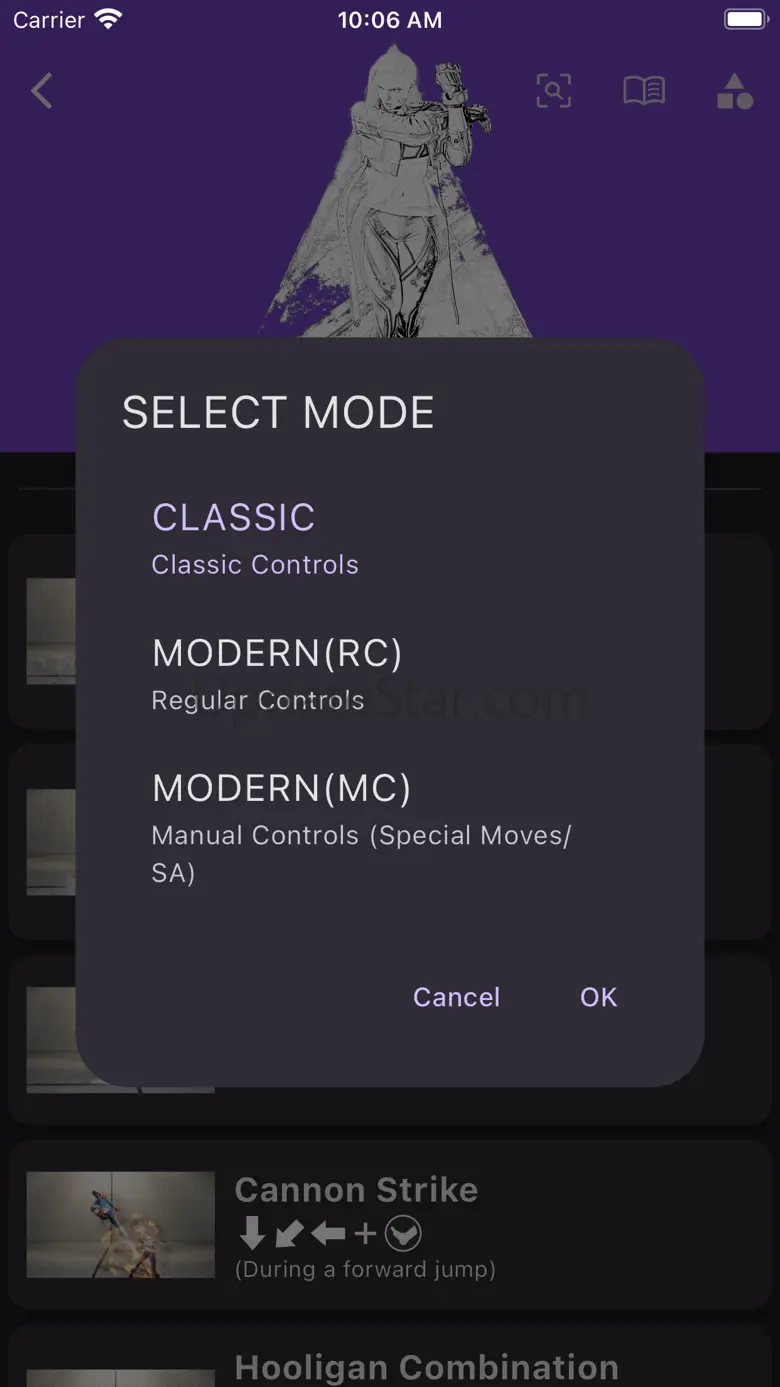 SF6 Moves 1.1.1
