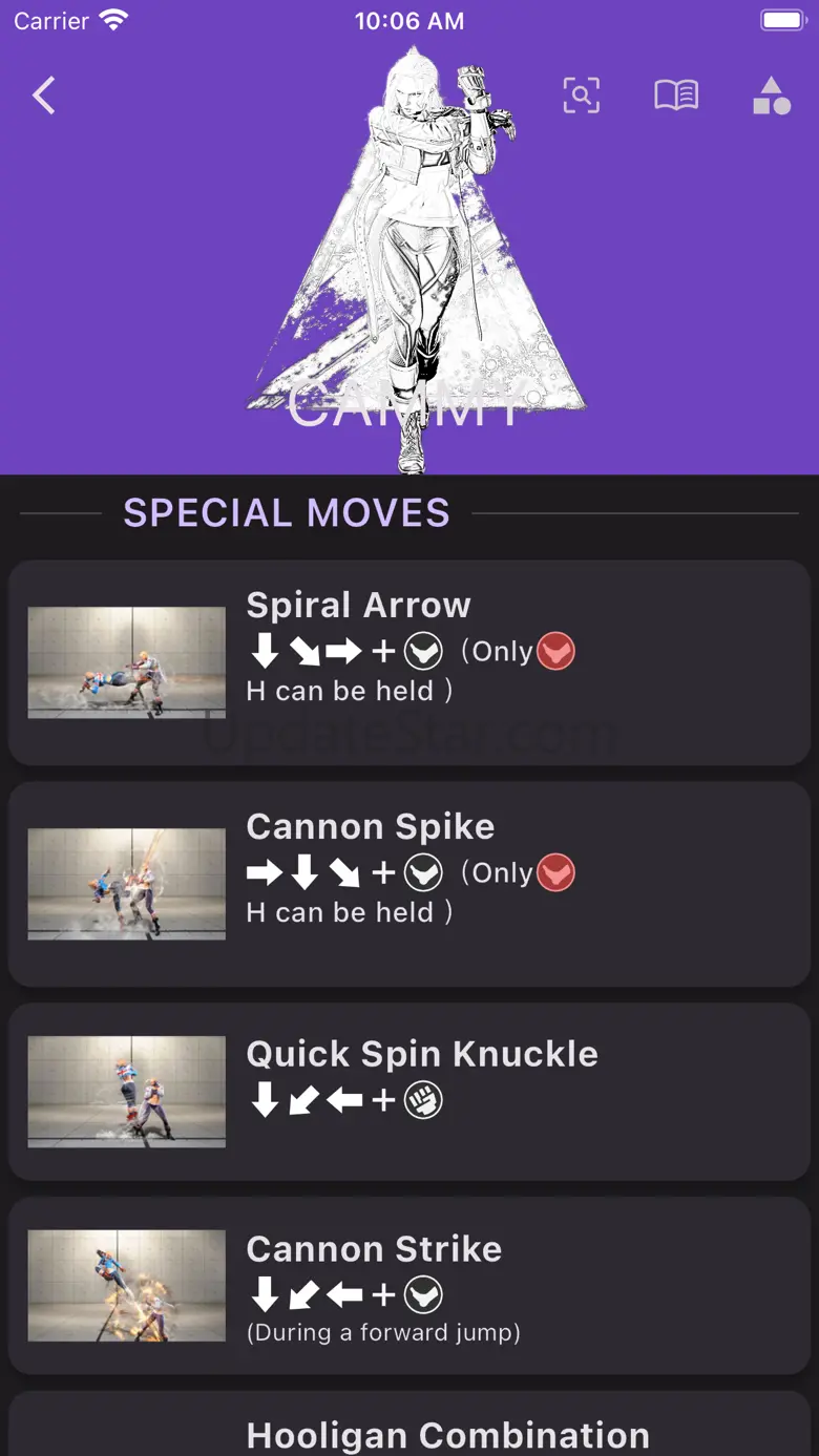SF6 Moves 1.1.1