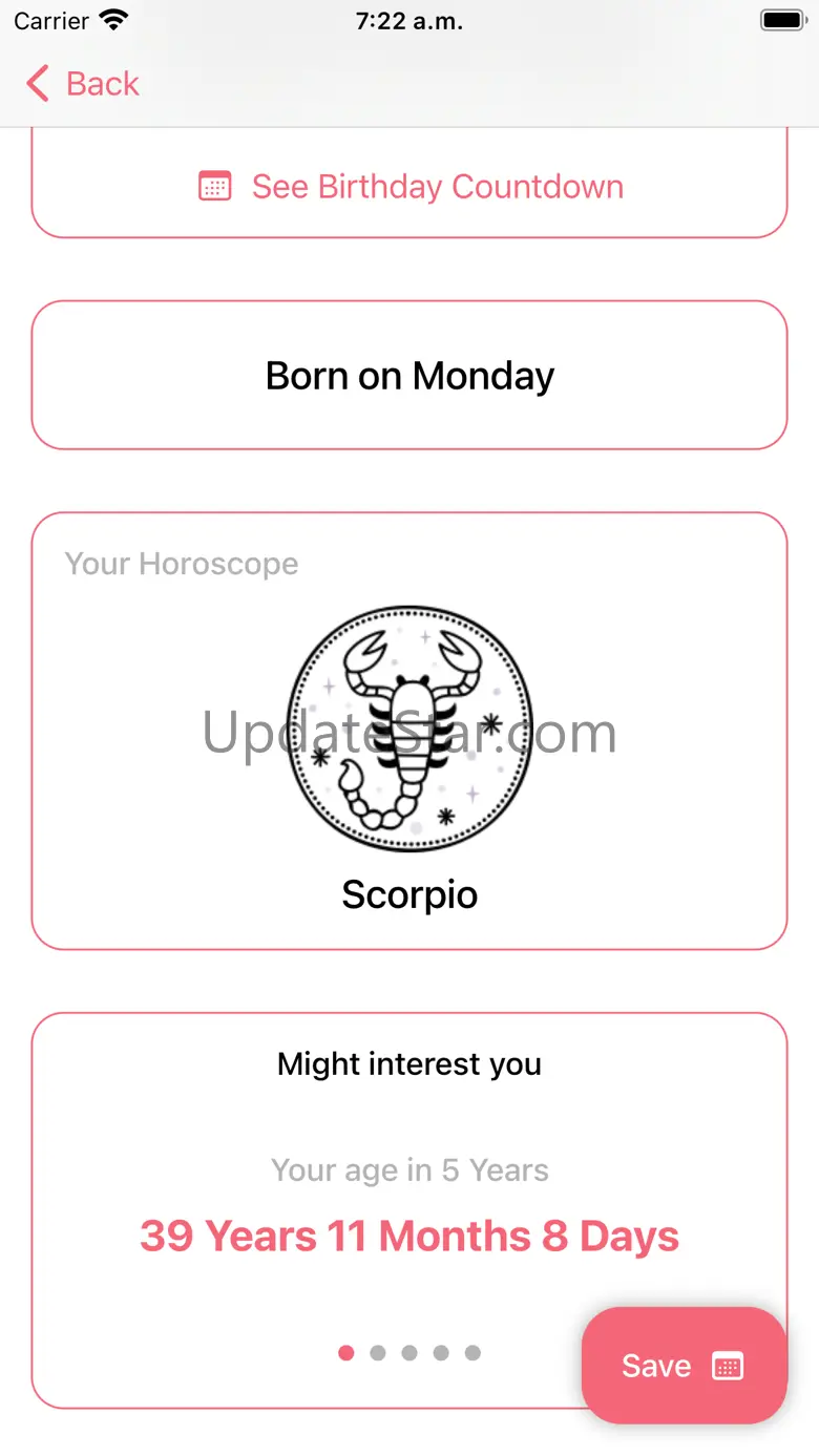 Age Calculator - Days Until 1.1