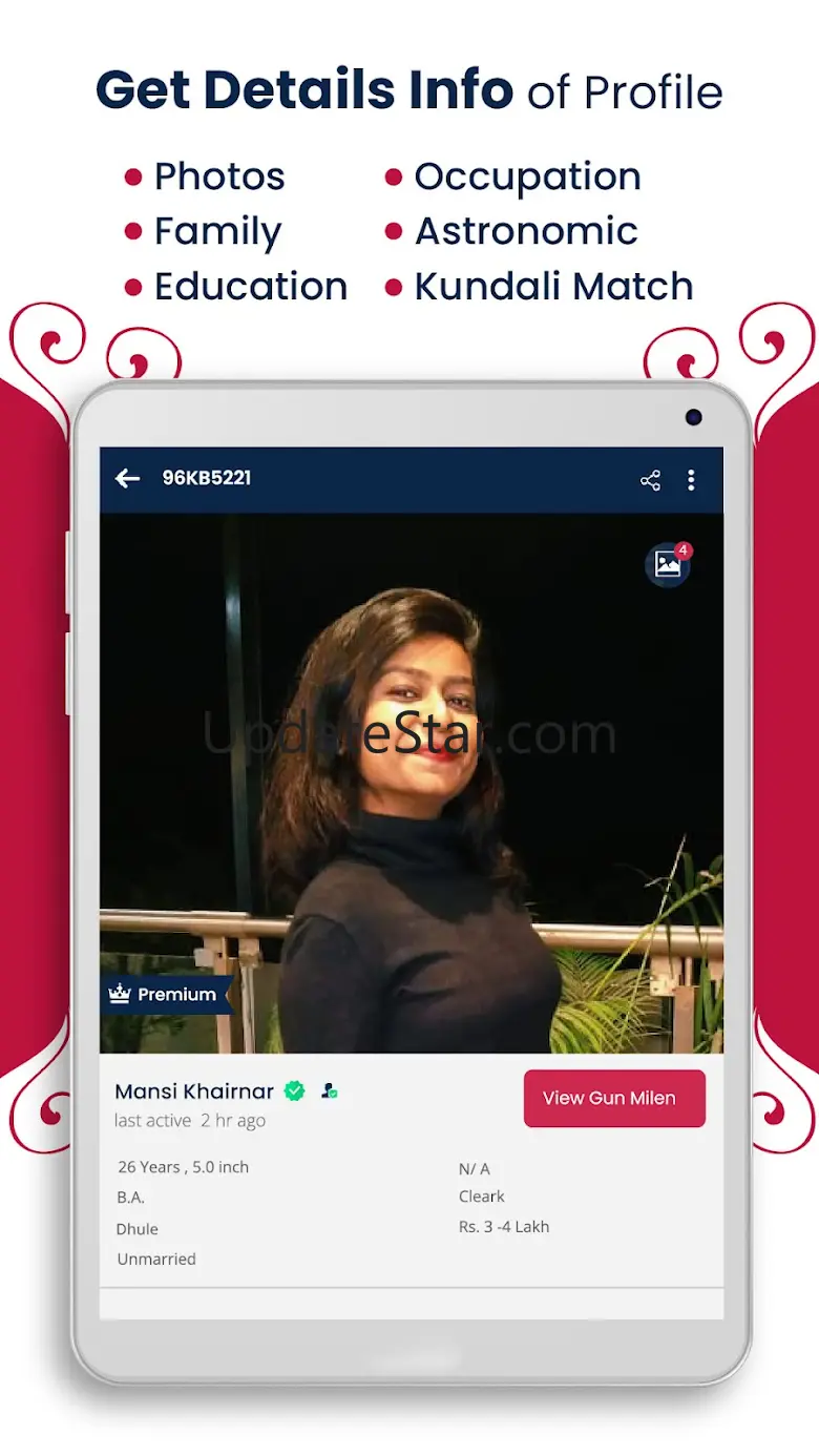 96 Kuli Maratha Marriage.Com 1.60