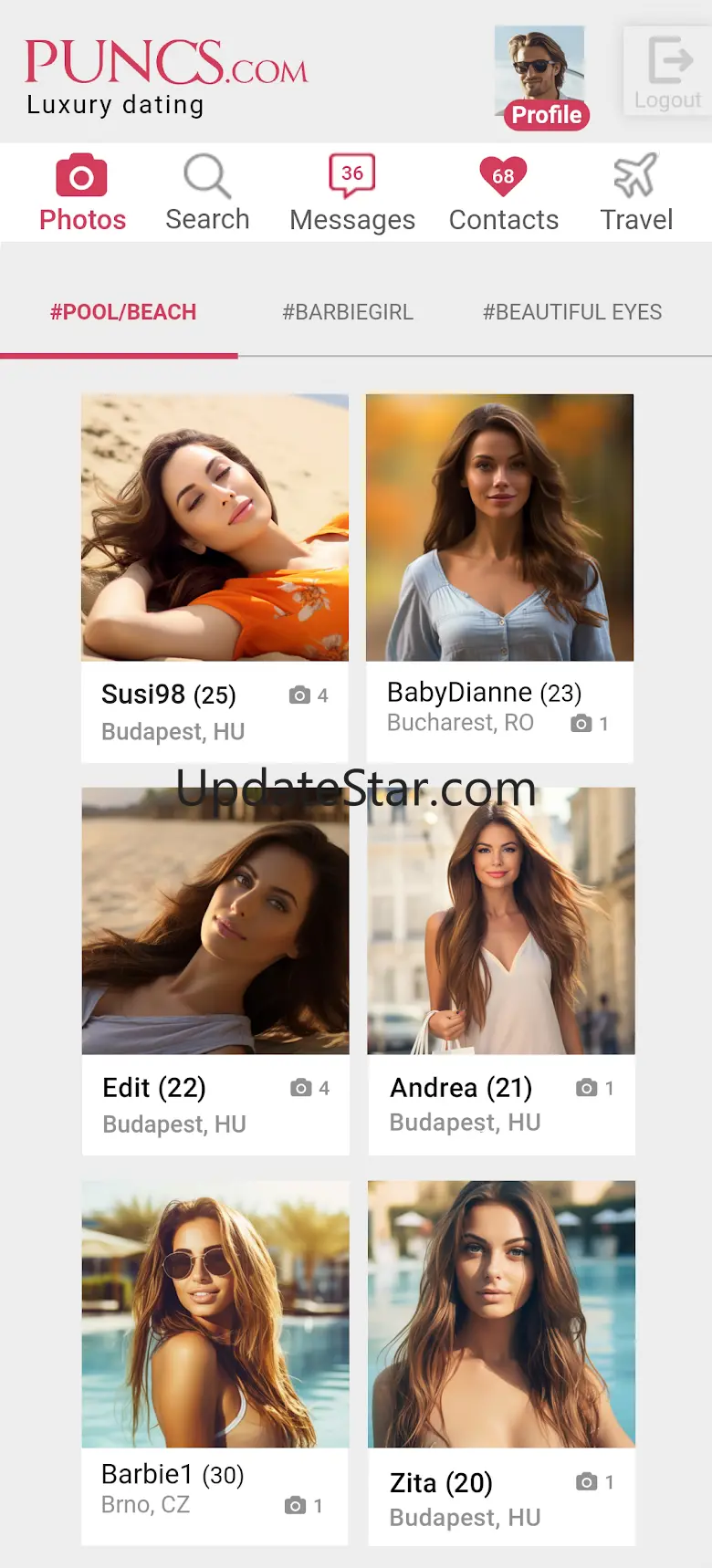 Puncs - Luxury dating 1.1.8