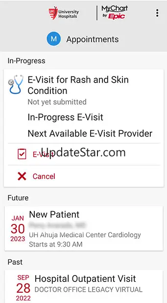 UH MyChart 10.8.3