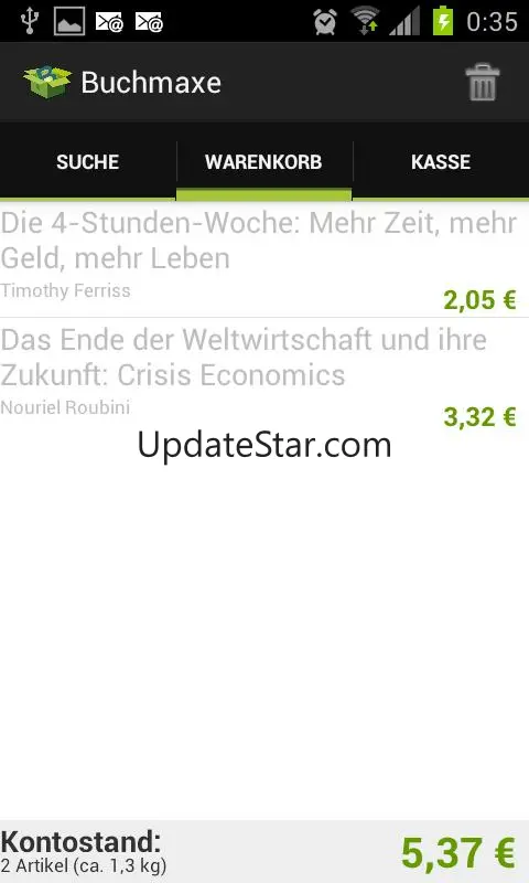 Buchmaxe 5.58