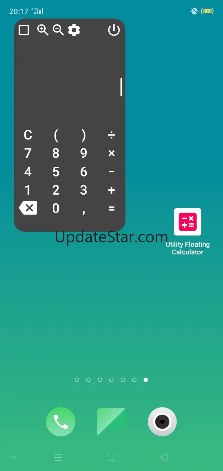 Utility Floating Calculator 3.1