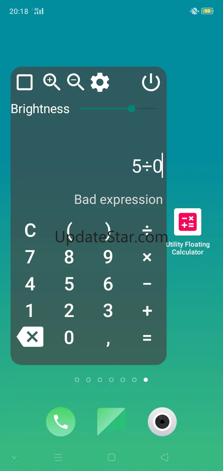 Utility Floating Calculator 3.1