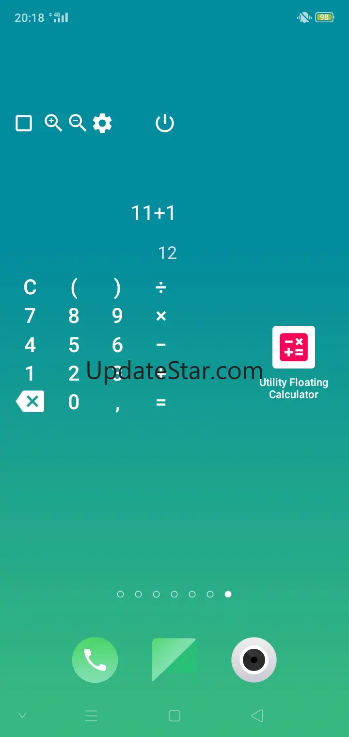 Utility Floating Calculator 3.1