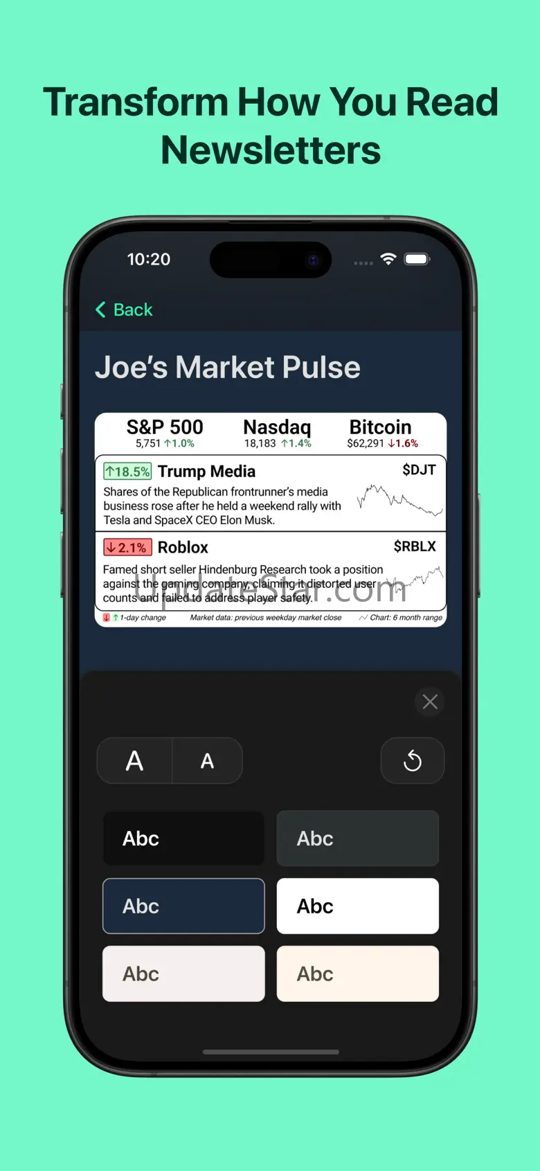 Newsletter Reader: LoomLetter 1.0.5