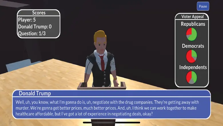 Presidential Debate Simulator 1.6