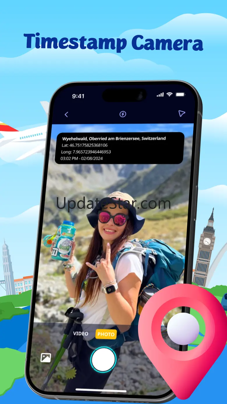 GPS Camera - Photo Timestamp 1.0.9