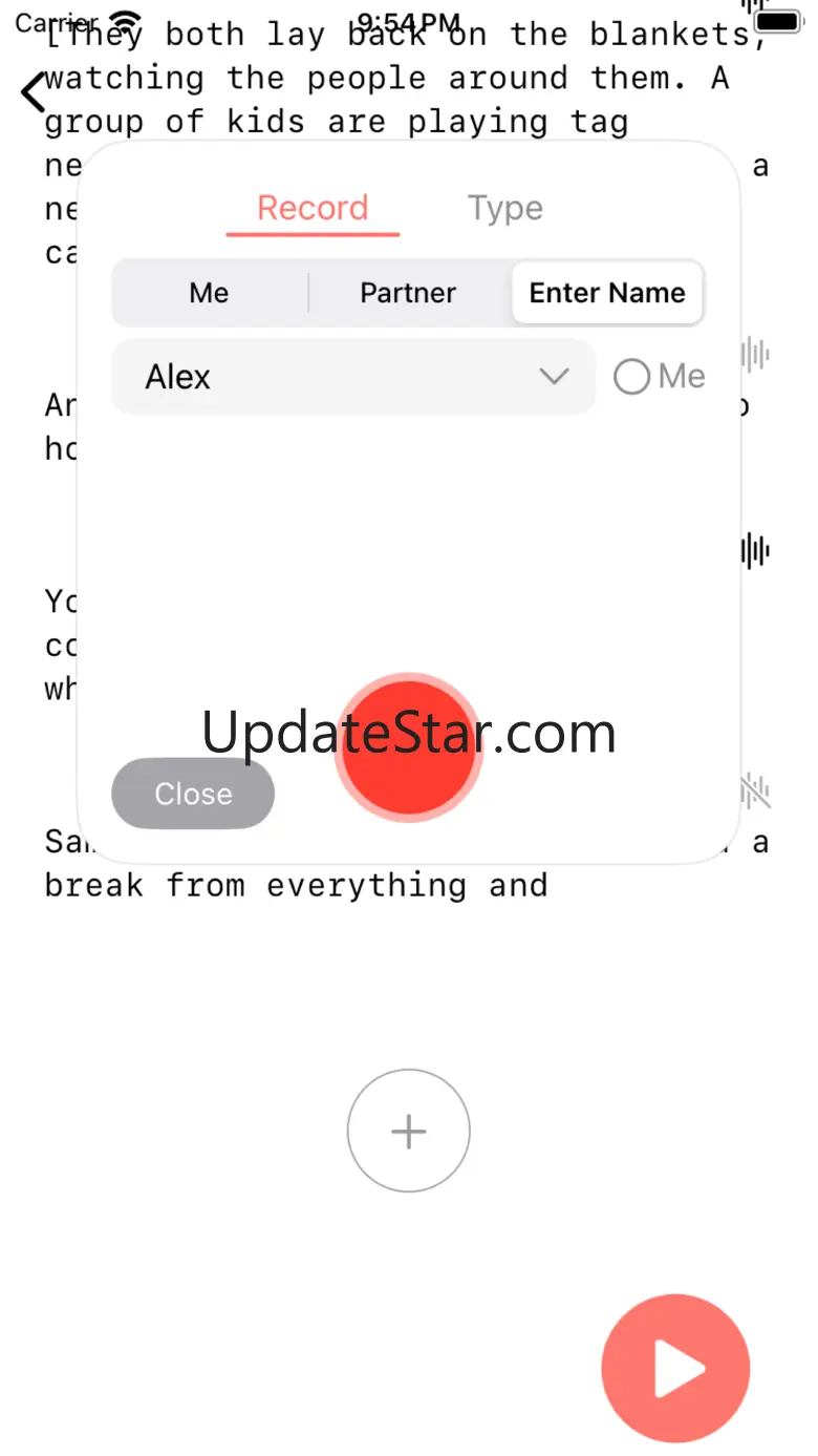 Muse for Actors 1.1.1