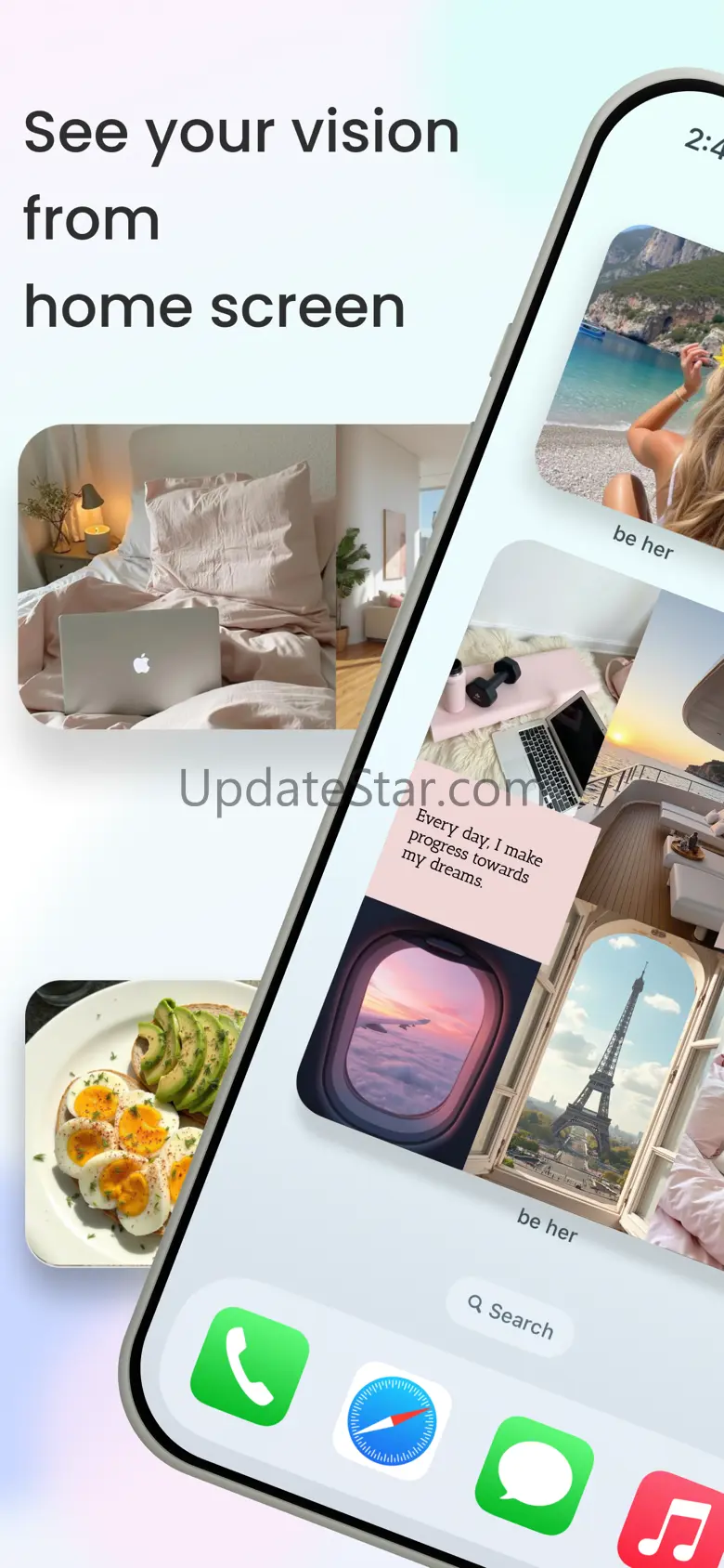 be her - vision board widget v1.1