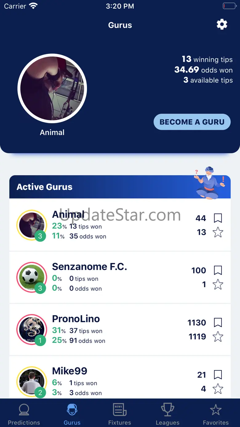 Tipstar - football predictions 2.1.0