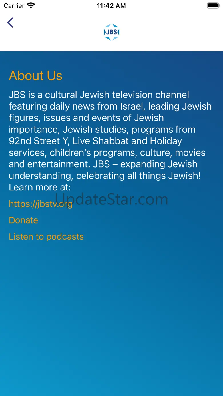 JBS -Jewish Broadcasting Serv. 1.1