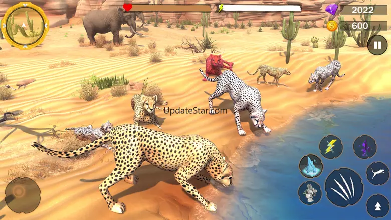 Wild Cheetah Family Sim 3D 1.1