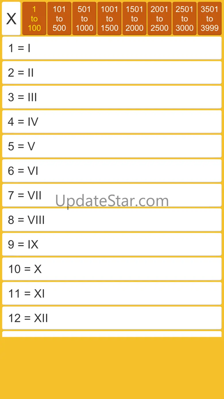 Roman Numerals Learn and Quiz 1.2