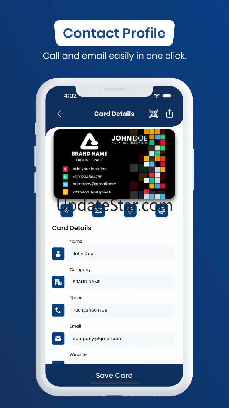 Business Card Scanner Reader 1.0.3