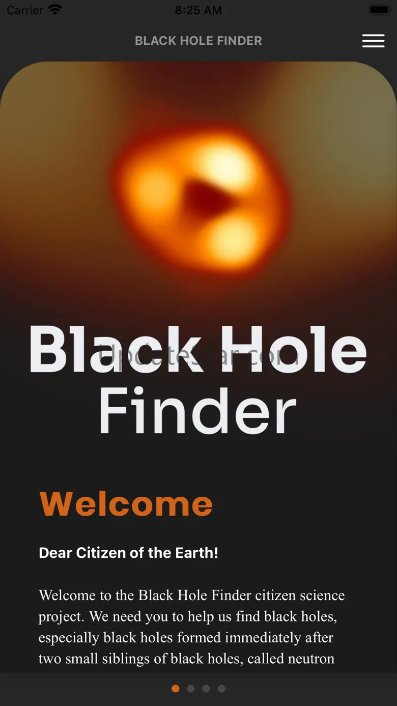 Black hole finder 2.7