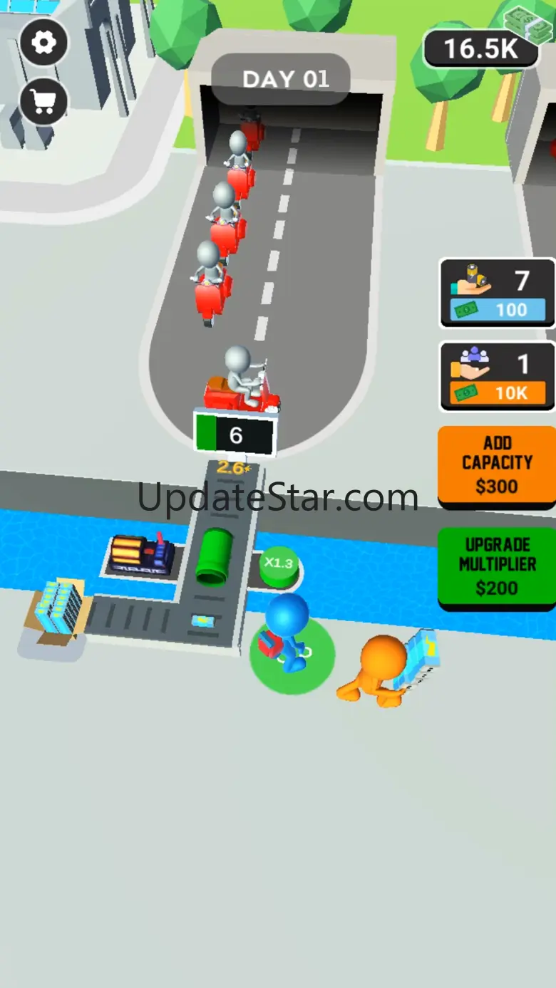 Power flow 3D: Drift 2 Drag 1.0