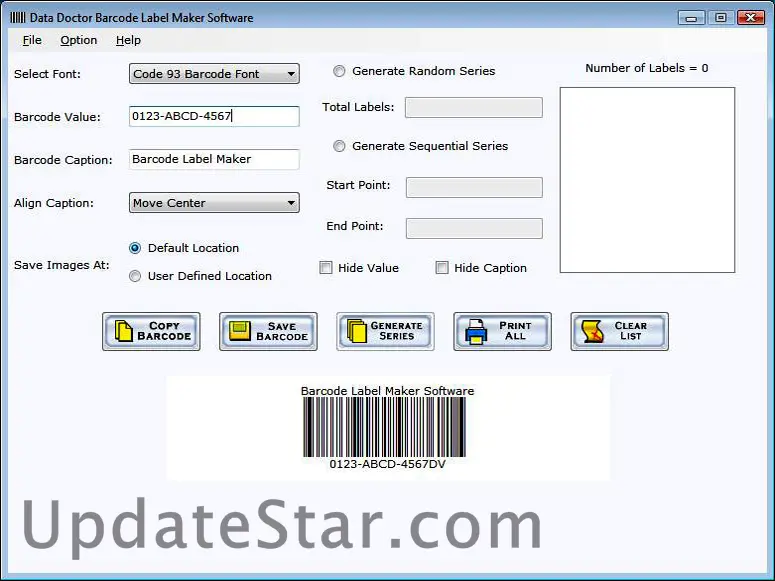 Barcode Label Generator 4.0.1.5
