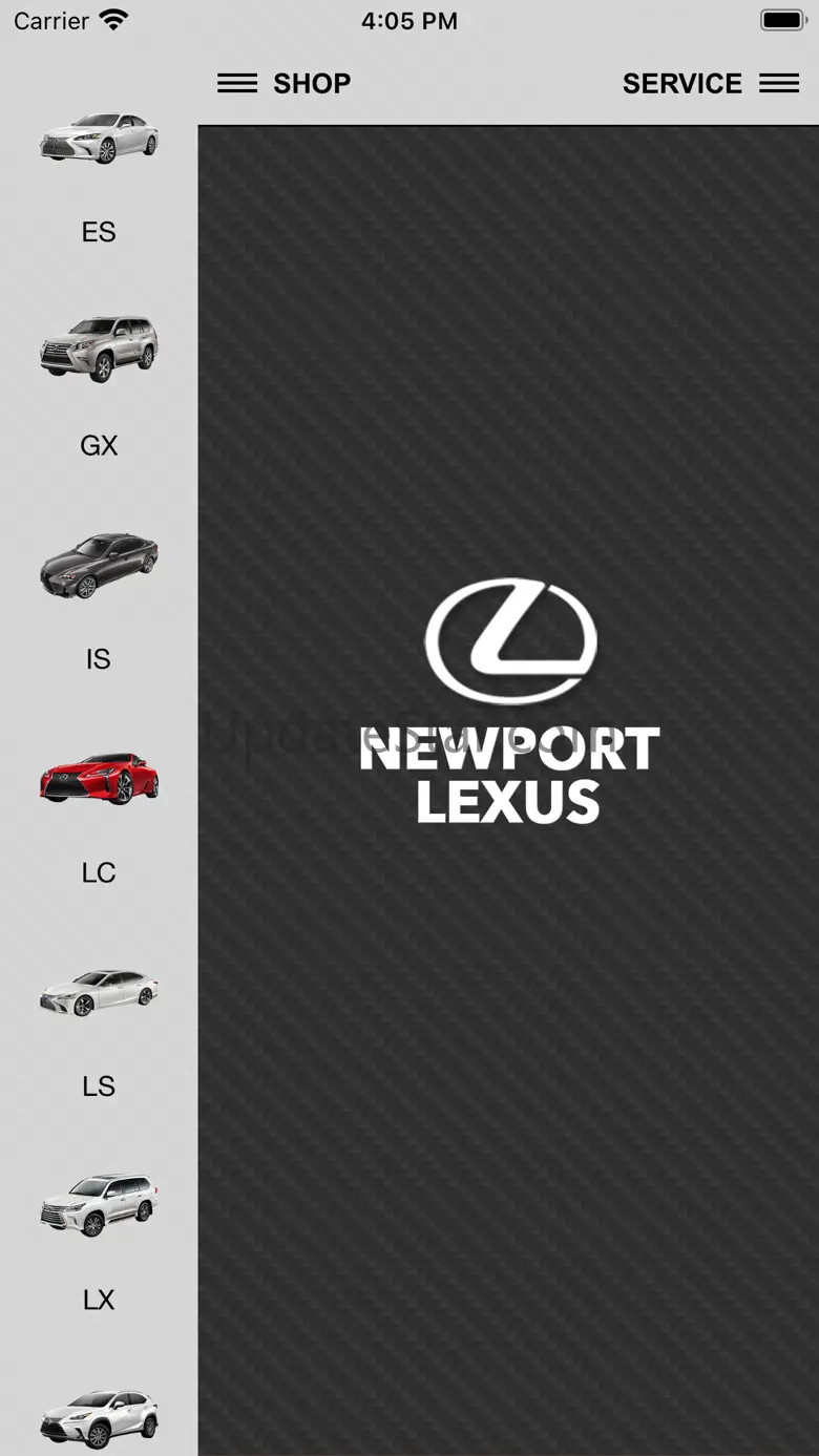 Newport Lexus App 1.0.0