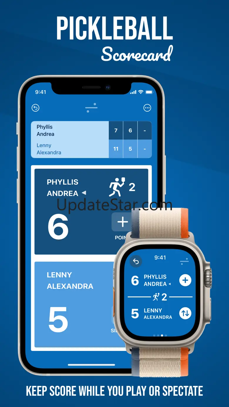 Pickleball Scorecard App 1.1