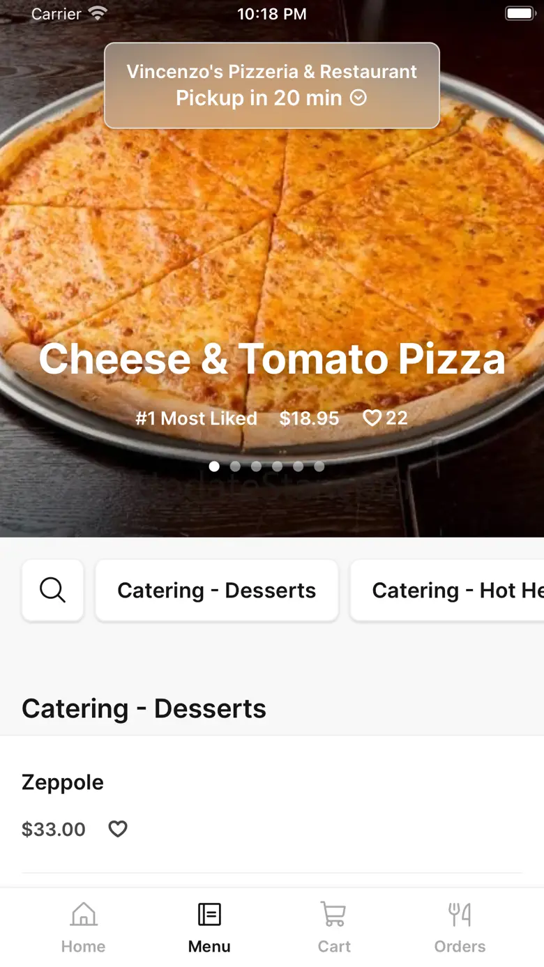 Vincenzo's Pizzeria & Rest. 33.0.1
