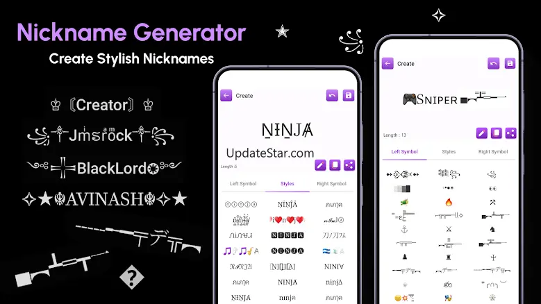 Nickname Generator: NickName 1.19