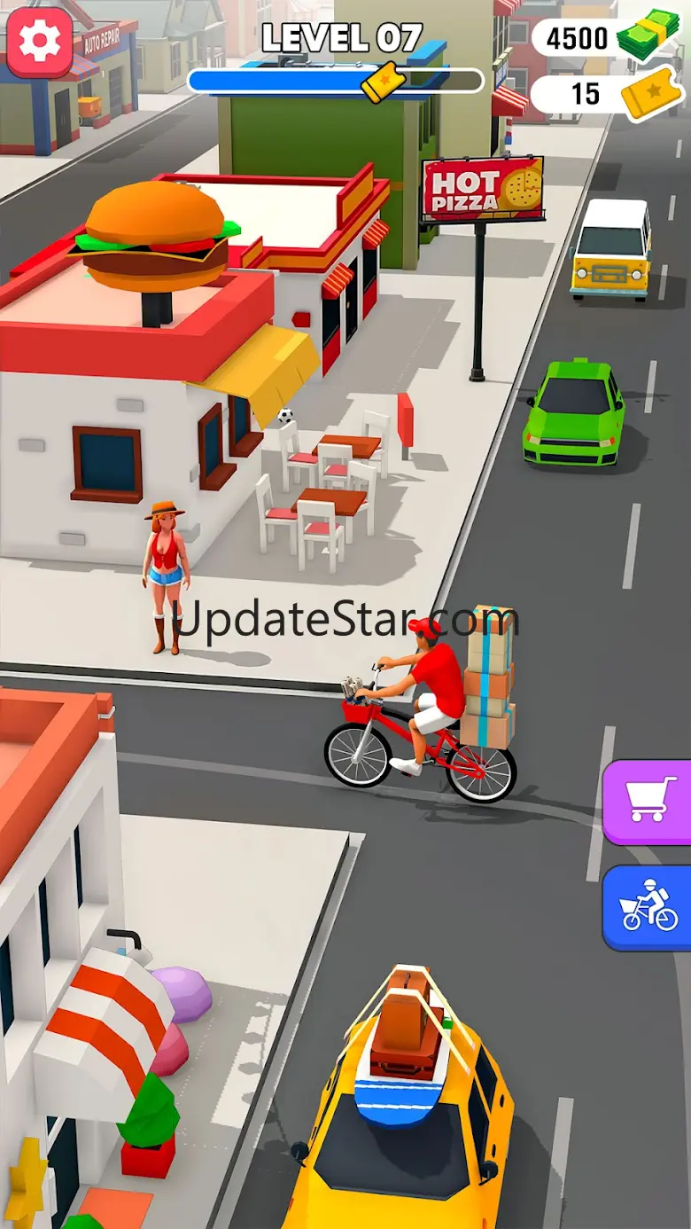 Delivery Boy Bicycle Game 0.2.8