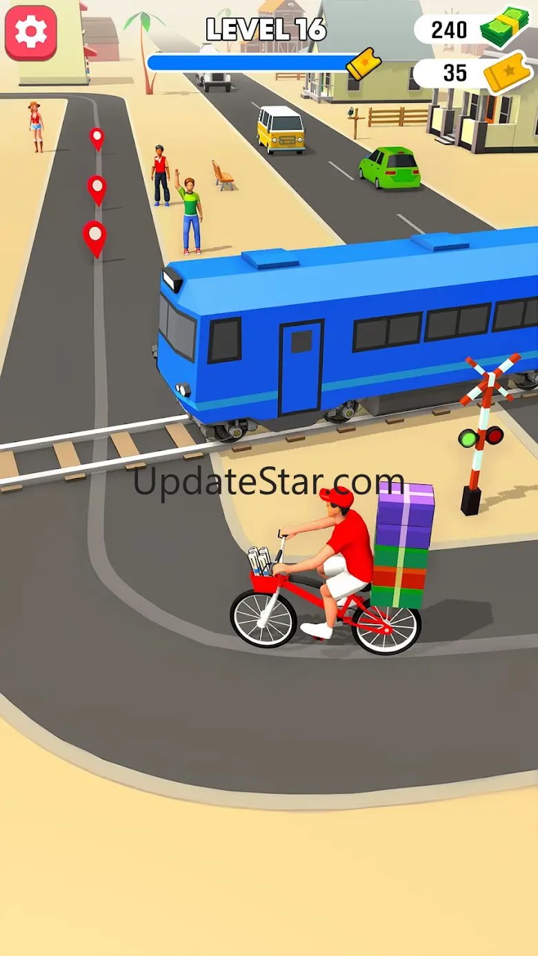 Delivery Boy Bicycle Game 0.2.8