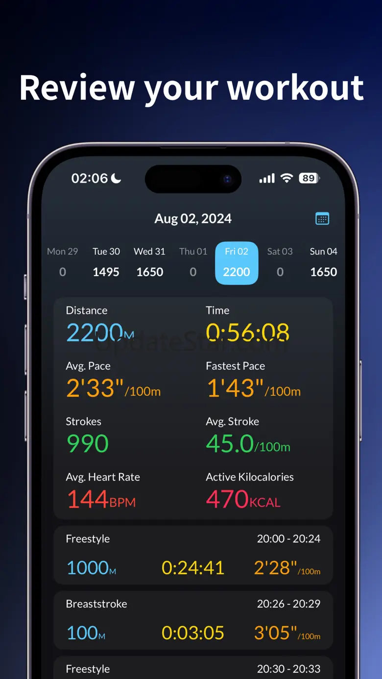 SwimNow: Analyze Swim Data App 2.1.9