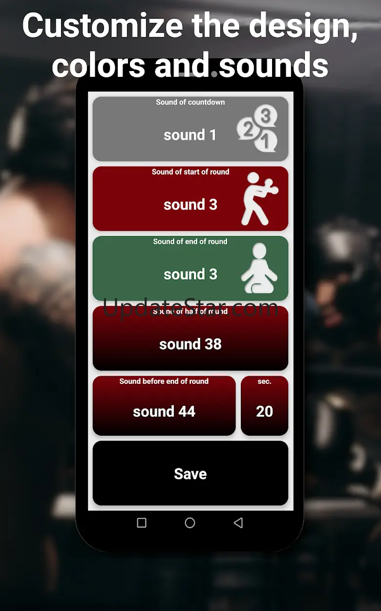 Boxing timer (stopwatch) 5.2.3