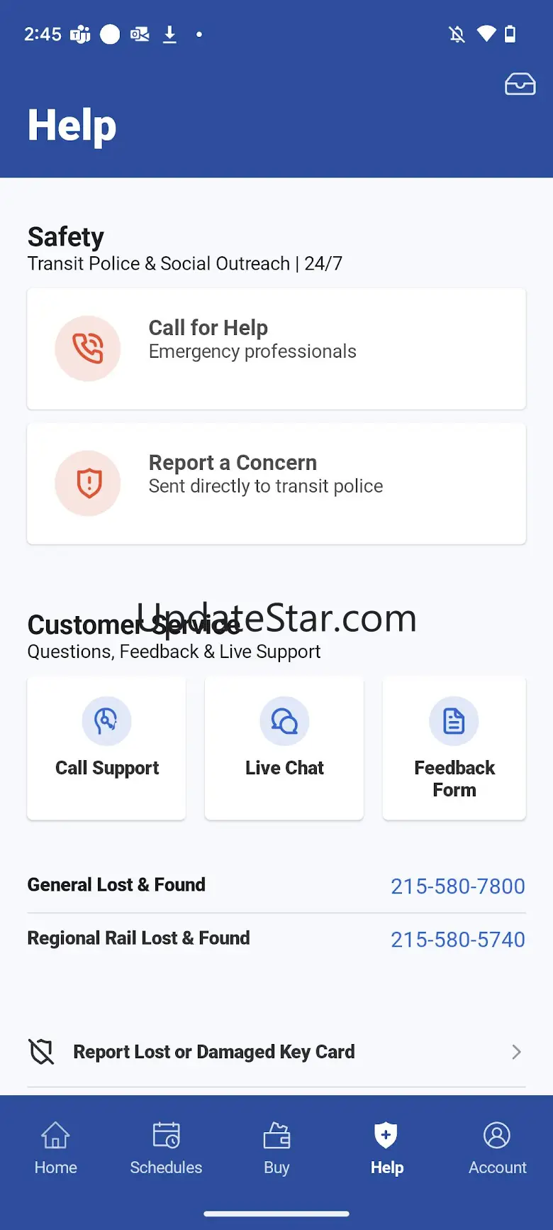 SEPTA 2.1.6