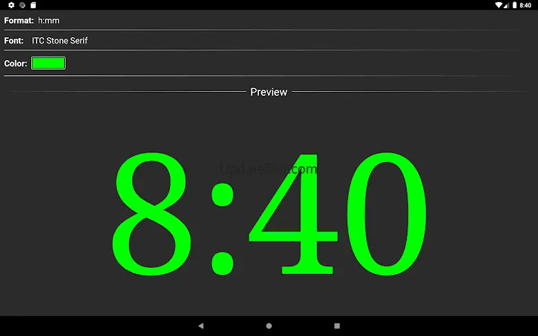 Deniz: Big Clock Full Screen 3.2