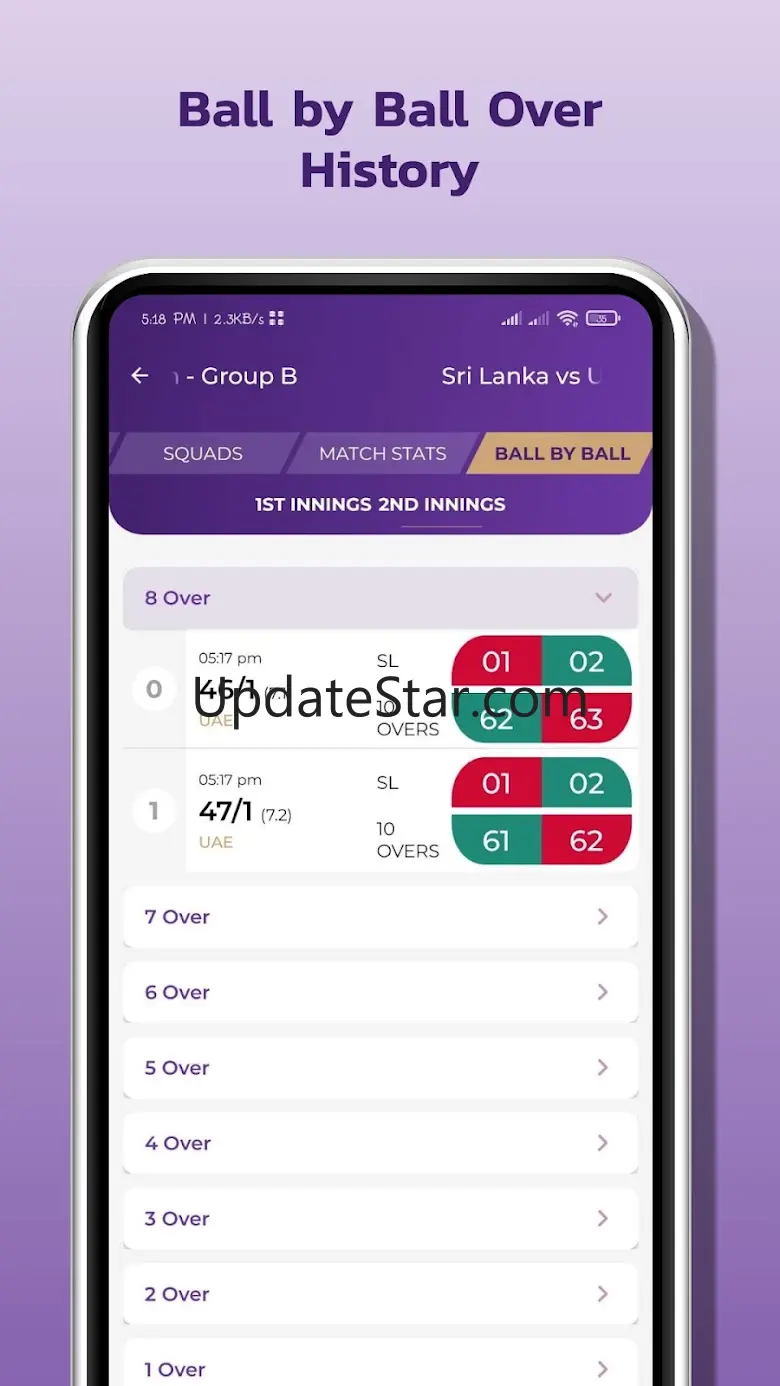 Live Cricket Score - Live Line 1.9