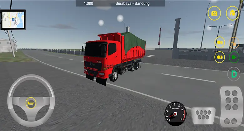 Euro Dump Truck Transport Game